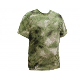Moss military t-shirt moss pattern