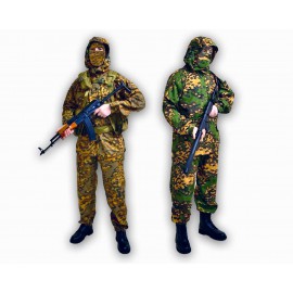 Russian Frog camo masking uniform Partizan 2 sided reversible Ratnik suit