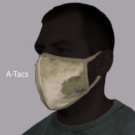 Set of 3 Tactical Protective Face Masks Knitwear Сamo BARS
