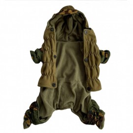 Outdoor "Gorka" dog type FLEECE uniform partizan camo high-quality waterproof military wear with a hood